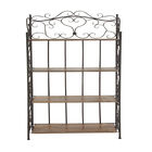 Brown Iron Farmhouse Baker'S Rack, , on-hover image number 1