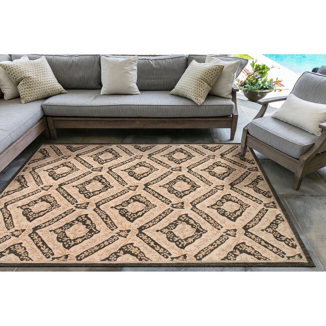 Liora Manne Portofino Palmettes Indoor/Outdoor Rug, , on-hover image number null