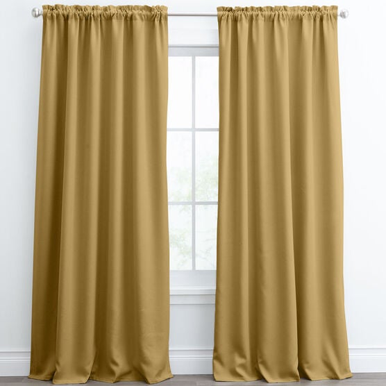Lucas Blackout Rod-Pocket Panel, Lucas Blackout Rod-Pocket Panel,