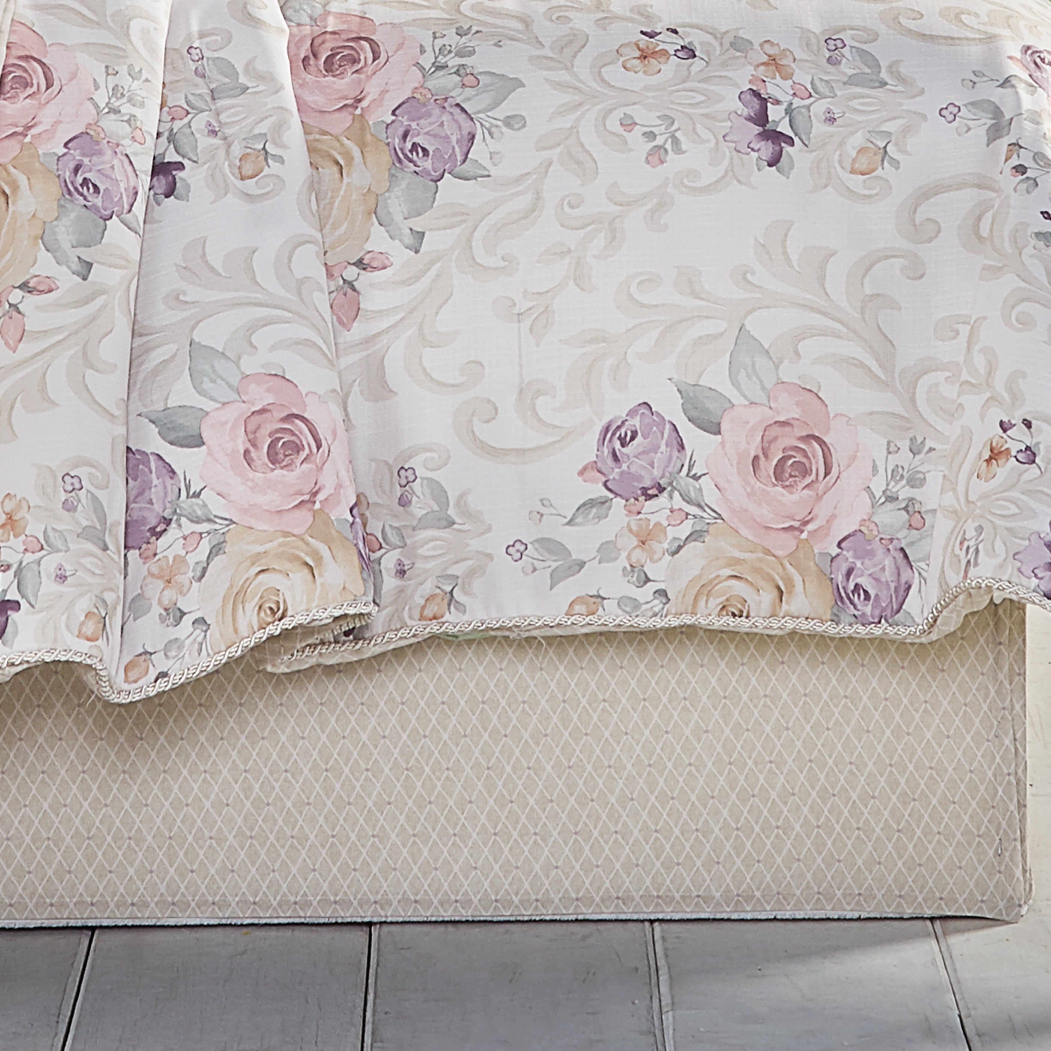 Chardonnay 4 Piece Comforter Set, IVORY, alternate image number 1