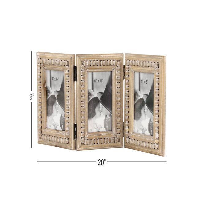 Brown Wood Natural Photo Frame Photo Frame, , alternate image number null