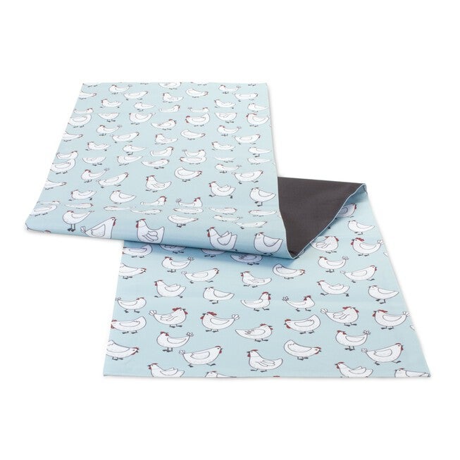 Table Runner 72 inchesL x 16 inchesW Polyester, BLUE/WHITE/RED, hi-res image number null