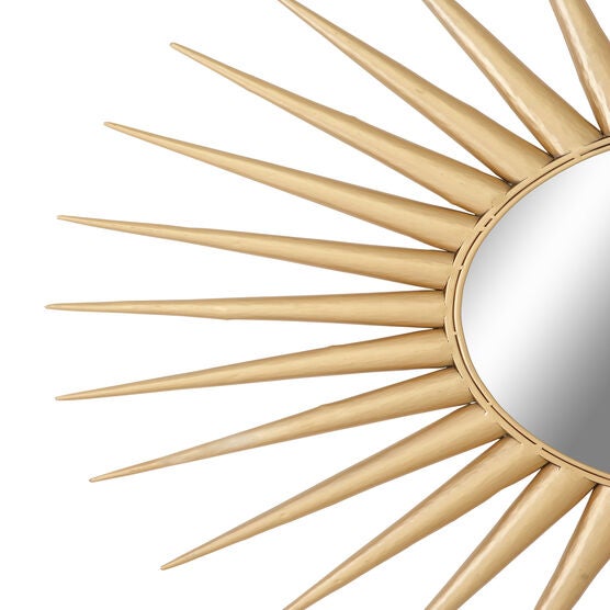 Cosmoliving By Cosmopolitan Gold Glam Wall Mirror, , alternate image number null