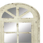 White Vintage Wood Floor Mirror, , alternate image number null