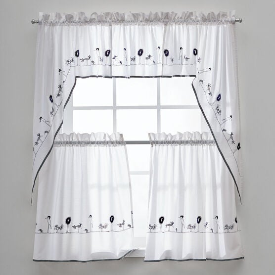 Birdland Kitchen Valance, Birdland Kitchen Valance,