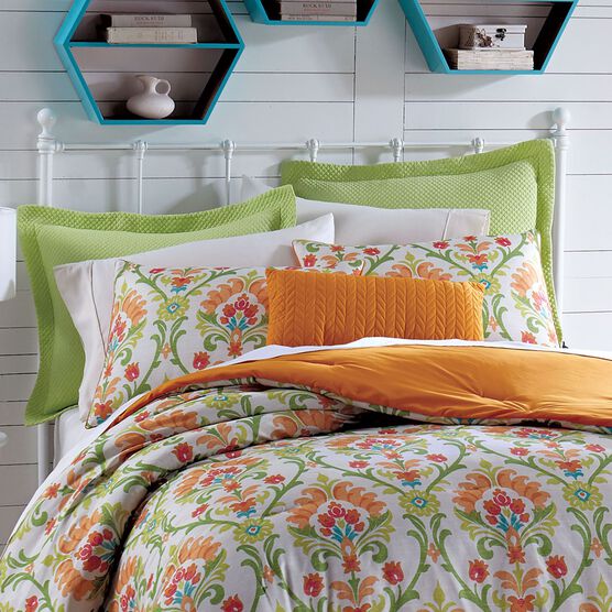 Antigua Floral Pattern Sham, Antigua Floral Pattern Sham,