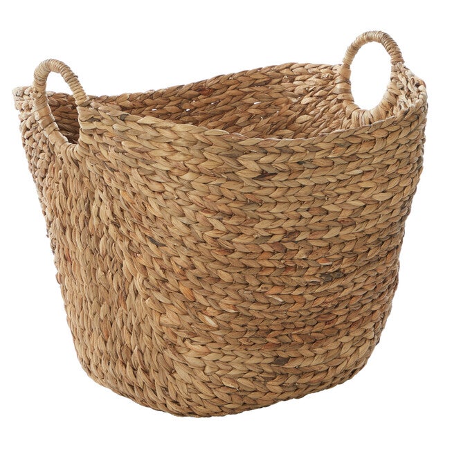 Brown Sea Grass Contemporary Storage Basket Storage Basket, BROWN, hi-res image number null