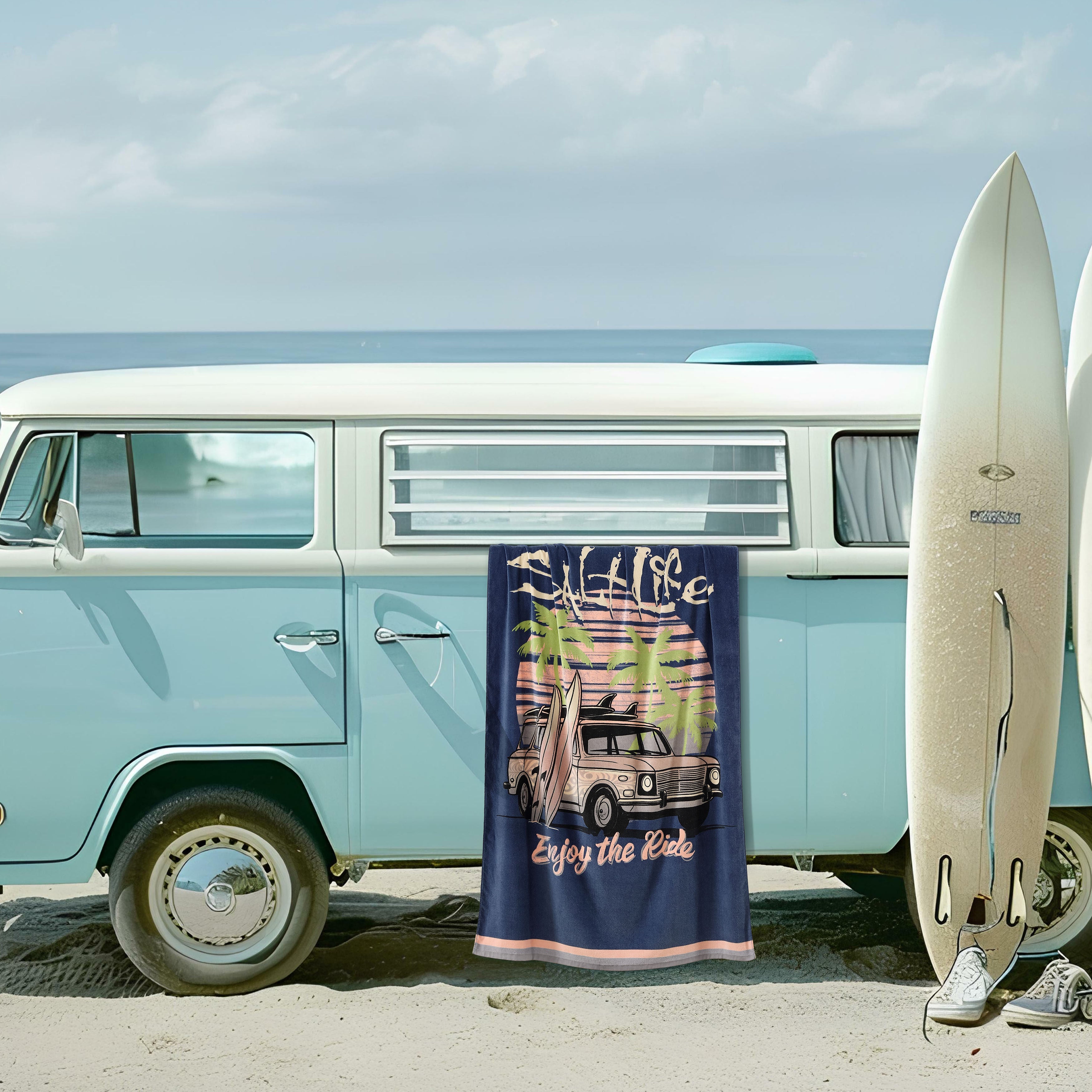 Adventure Vibe Beach Towel