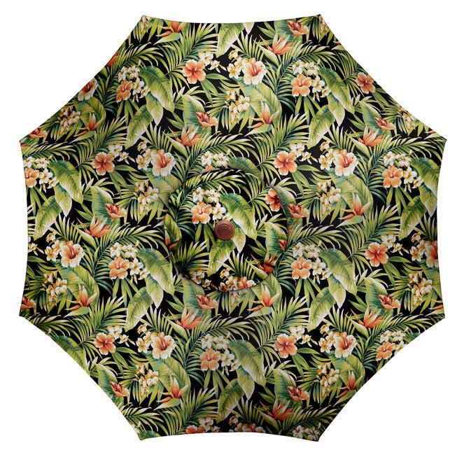 9' Tilt-and-Crank Umbrella, CYPRESS MIDNIGHT, hi-res image number null