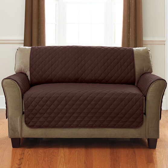 BH Studio Water-Repellent Microfiber Loveseat Protector, 