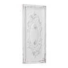 White Vintage Ornamental Fiberglass Wall Décor, , alternate image number null
