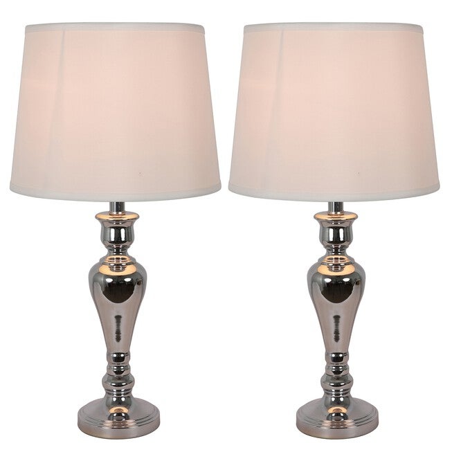 Chrome Touch Control 2-Pack Lamp , , on-hover image number null