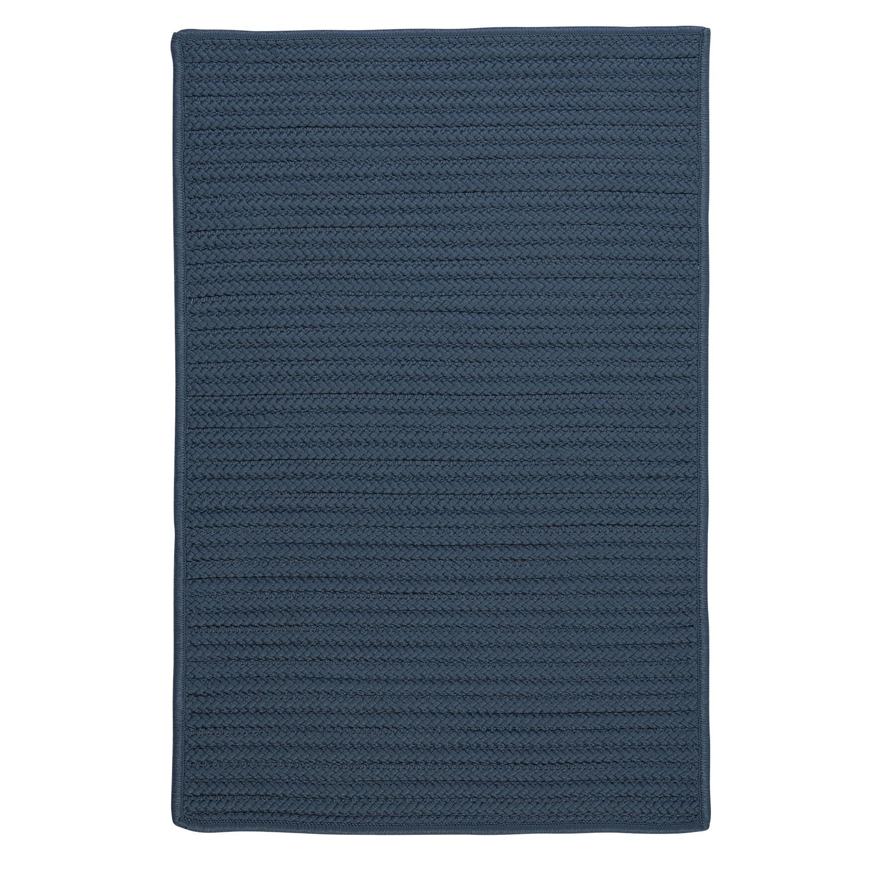 Simple Home Solid Rug , LAKE BLUE, hi-res image number 0