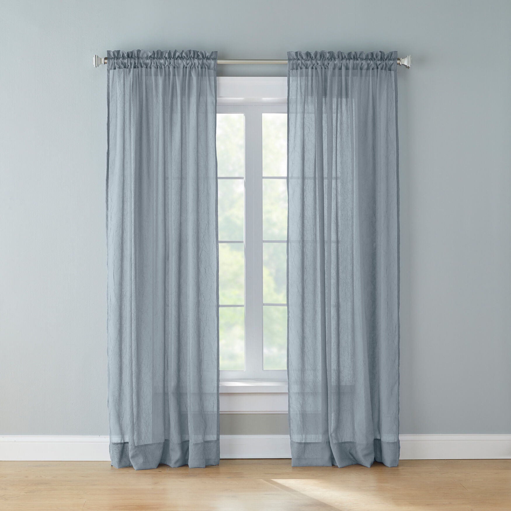 crushed voile sheers