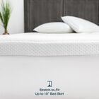 SensorPEDIC 3-Inch Majestic Gel-Infused Memory Foam Mattress Topper, , on-hover image number null