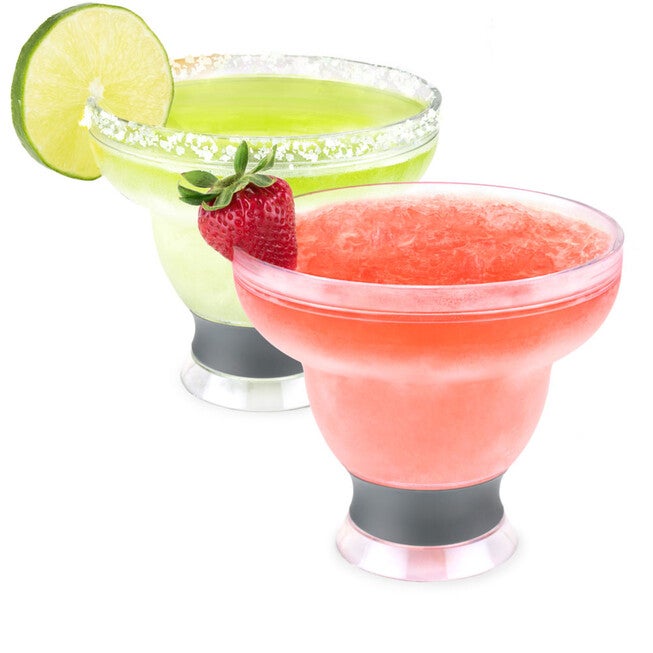 Margarita Freeze Cooling Cups (Set Of 2) By, GREY, hi-res image number null