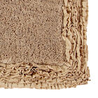 Shaggy Border Bath Rug Mat, 2 Pc Set, (17" X 24" | 24" X 40"), , on-hover image number null