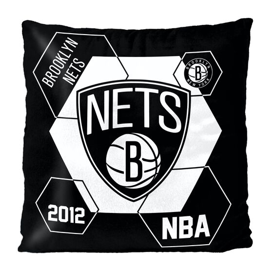 Nets Velvet Reverse Pillow, MULTI, hi-res image number null