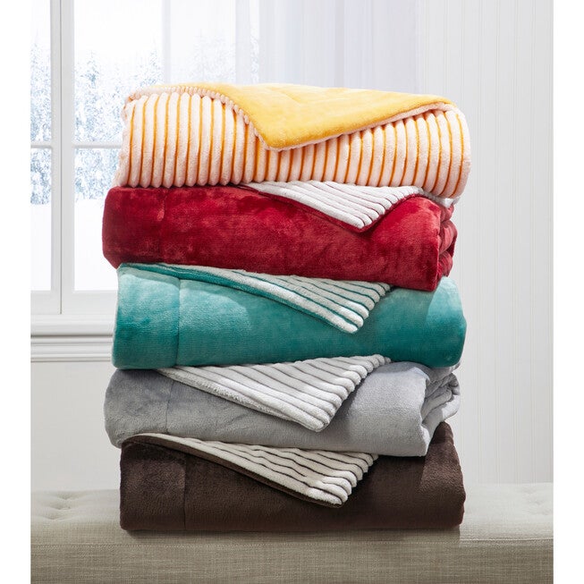 RIBBED BLANKET, , alternate image number null