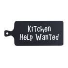 Black Mdf Modern Farmhouse Wall Décor, BLACK, hi-res image number null