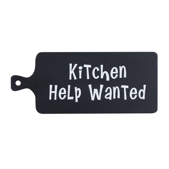 Black Mdf Modern Farmhouse Wall Décor, BLACK, hi-res image number null