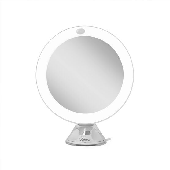 LED Lighted Z'Swivel Power Suction Cup Mirror 10X, , on-hover image number null
