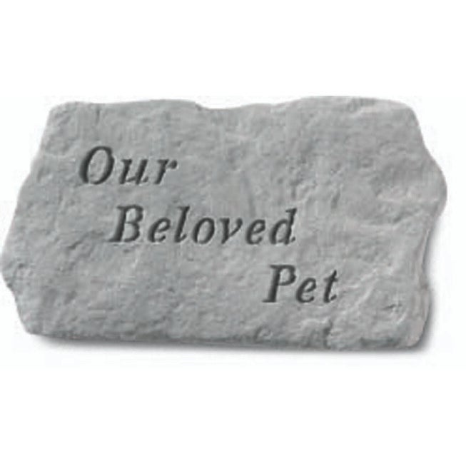 Our Beloved Pet Garden Memorial Accent Stone, GREY, hi-res image number null