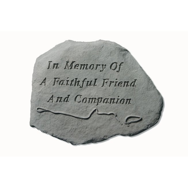 In Memory of Pet Garden Memorial Accent Stone, GREY, hi-res image number 0