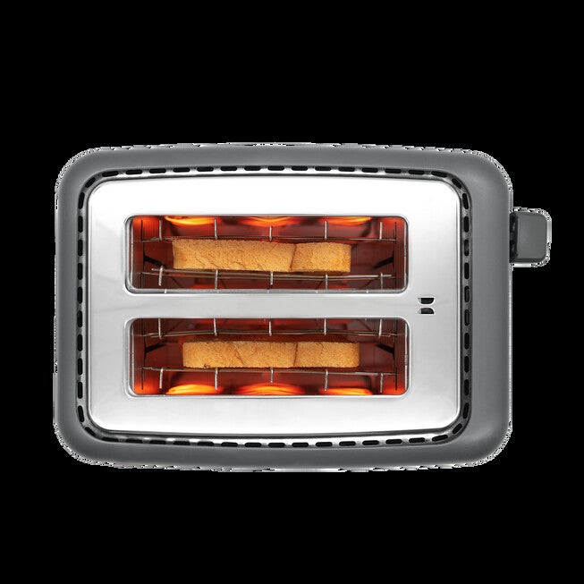 Livwell Touch IQ Matte Grey 2-Slice Toaster, MATTE GREY, alternate image number null
