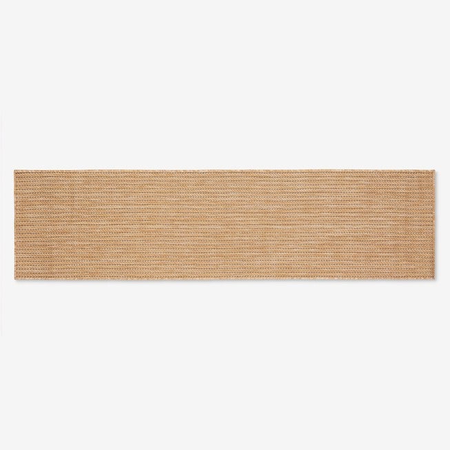 Carmel Indoor/Outdoor Textured Solid Rug 1 feet 11 inches x 7 feet 6 inches, SAND, hi-res image number null