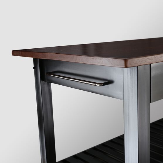 Kitchen Island with Solid Wood Top, , alternate image number null