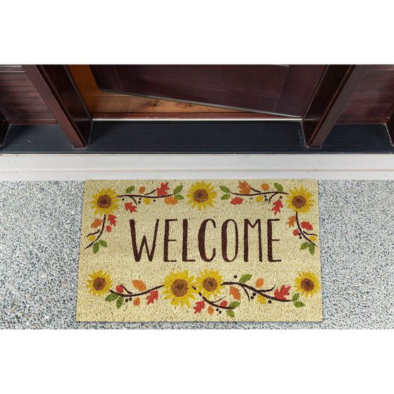Welcome Sunflowers Doormat, , alternate image number null
