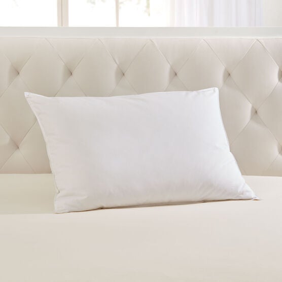 Soft Down-Feel Feather Pillow, Soft Down-Feel Feather Pillow,