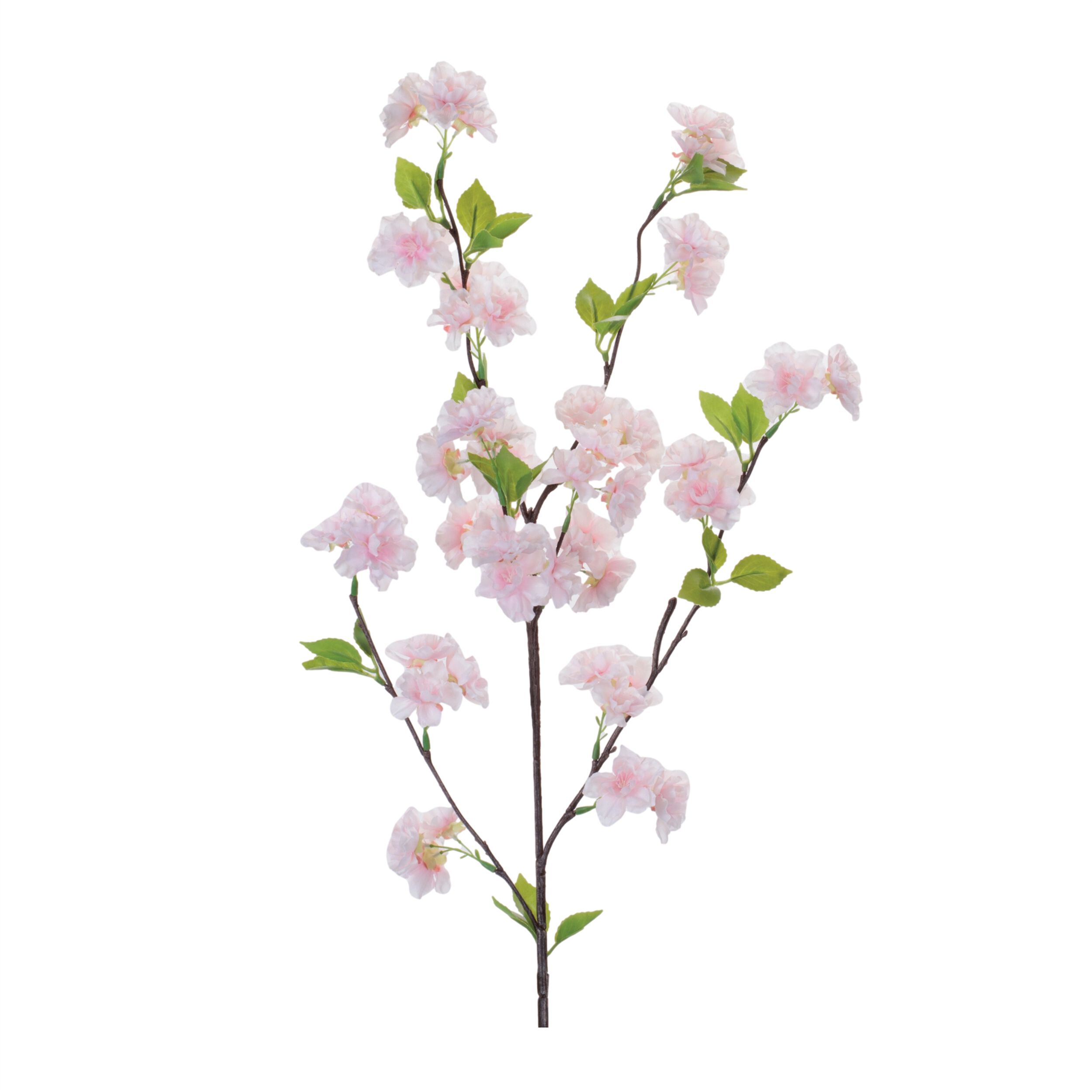 Apple Blossom Floral Branch Set of 6, PINK GREEN, hi-res image number 0