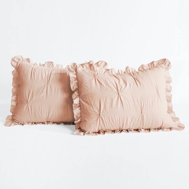 Ravello Pintuck Ruffle Skirt Bedspread 3 Pc Set, , alternate image number 7