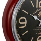 Red Vintage Metal Wall Clock, , alternate image number null