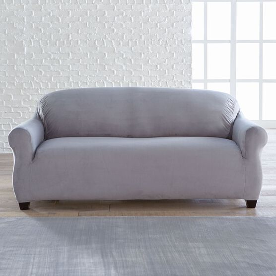 BrylaneHome® Studio Vera Stretch Velvet Sofa Slipcover, BrylaneHome® Studio Vera Stretch Velvet Sofa Slipcover,