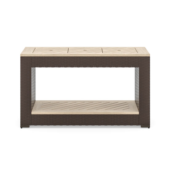 Palm Springs Outdoor Sofa Table, BROWN, hi-res image number null