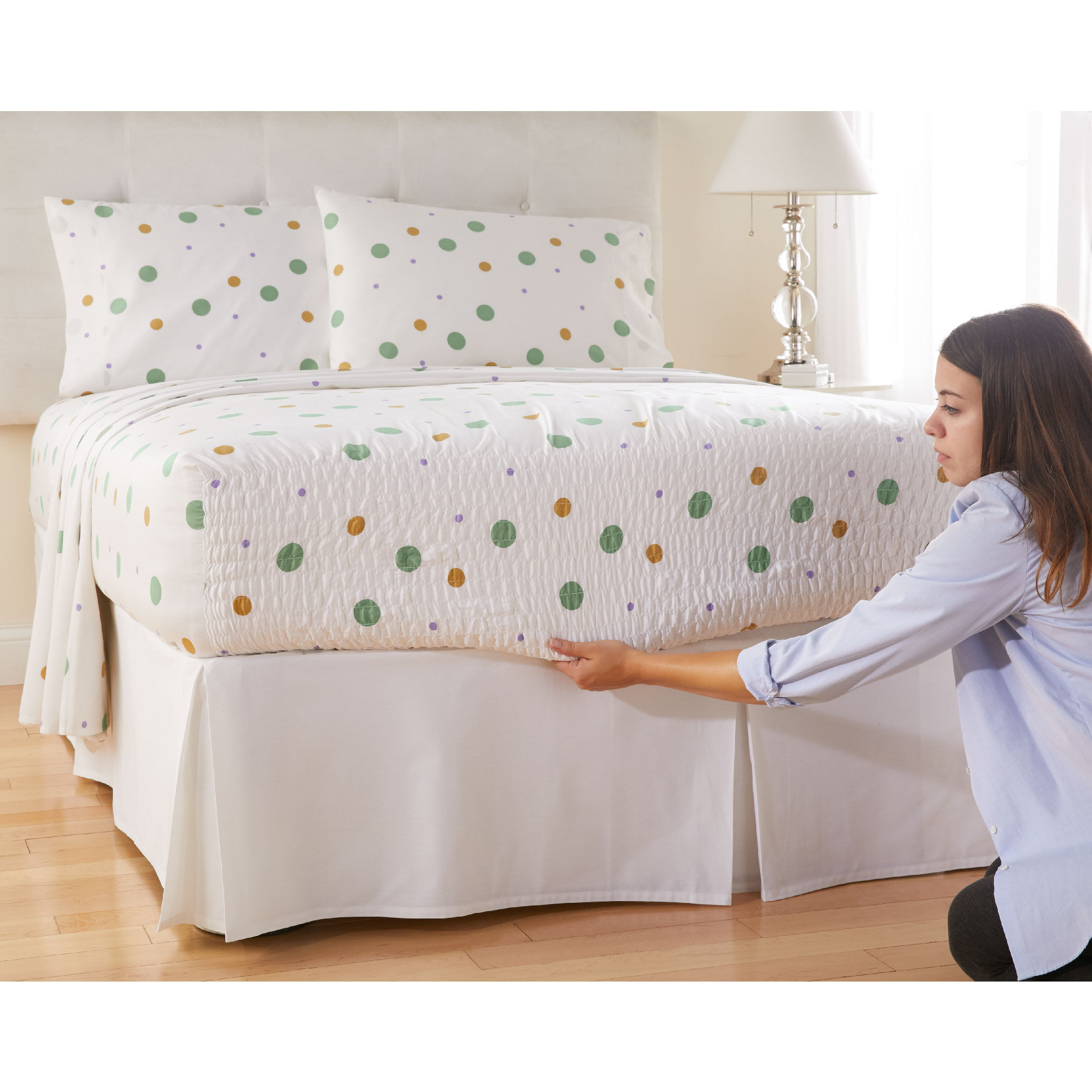 Desire Bedding Items & All Size US Egyptian Cotton 1000 TC Sage Solid 