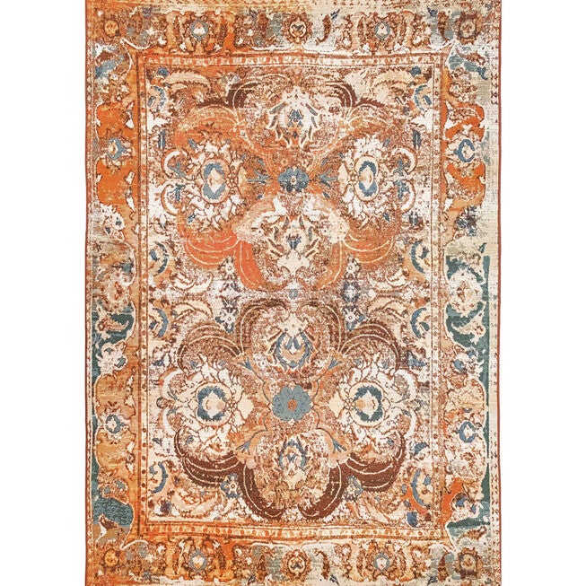 Liora Manne Marina Kashan Indoor/Outdoor Rug, AMBER, hi-res image number 0