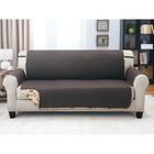 Printed Reversible Quilted Xl Sofa Protector, , alternate image number null