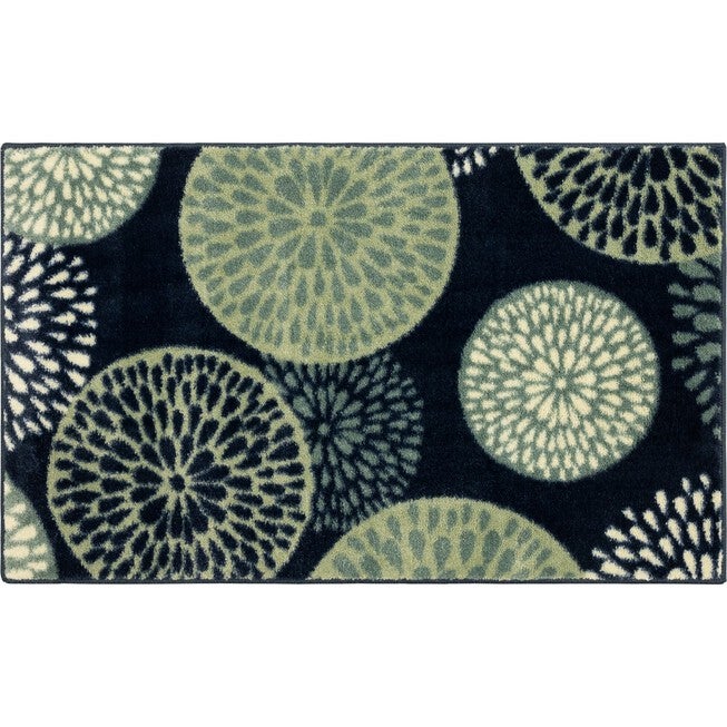 Foliage Friends Blue 1' 8 inches X 2' 10 inches, BLUE, hi-res image number null