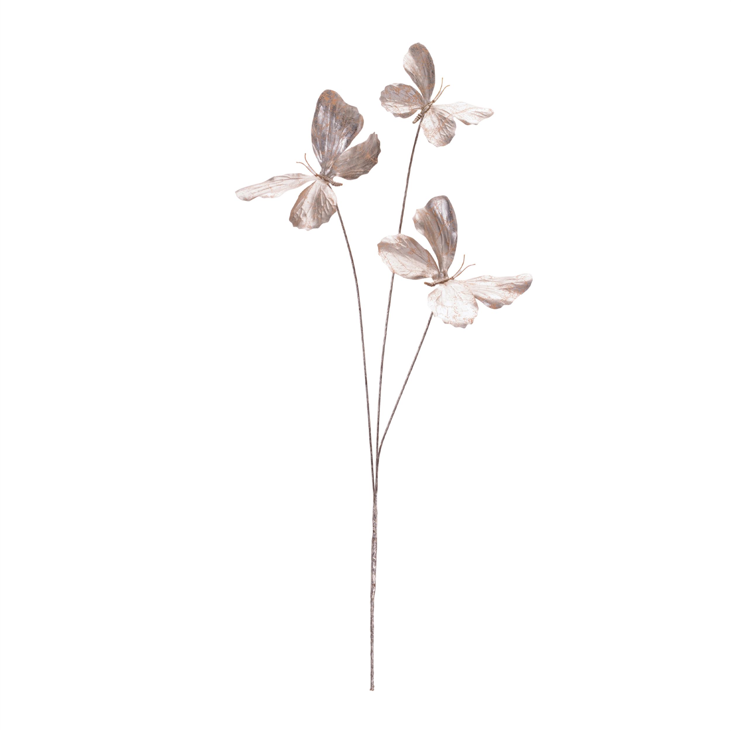 Metallic Butterfly Spray (Set of 6), TAN, alternate image number 3