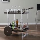 Dorben Rolling Bar Cart, BROWN, hi-res image number null