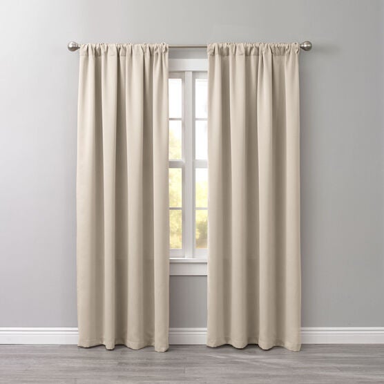 BH Studio Room-Darkening Rod-Pocket Panel, BH Studio Room-Darkening Rod-Pocket Panel,