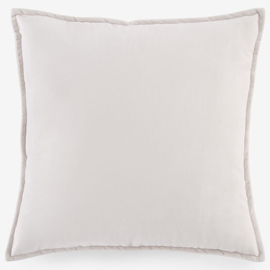 BH Studio 20"Sq. Velvet Pillow Cover, IVORY BH Studio 20"Sq. Velvet Pillow Cover, IVORY