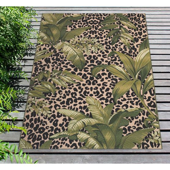 Liora Manne Marina Safari Indoor/Outdoor Rug 23"X7'6", , alternate image number null
