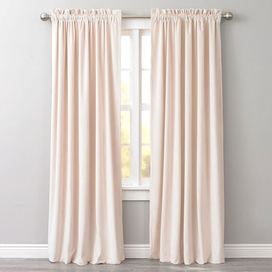 BH Studio Velvet Rod-Pocket Panel, 