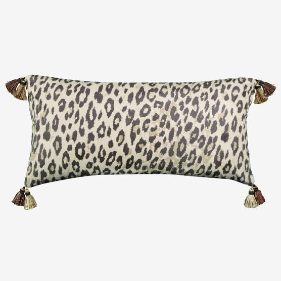 Faux Suede Animal Print Reversible Decorative Pillow Pillows
