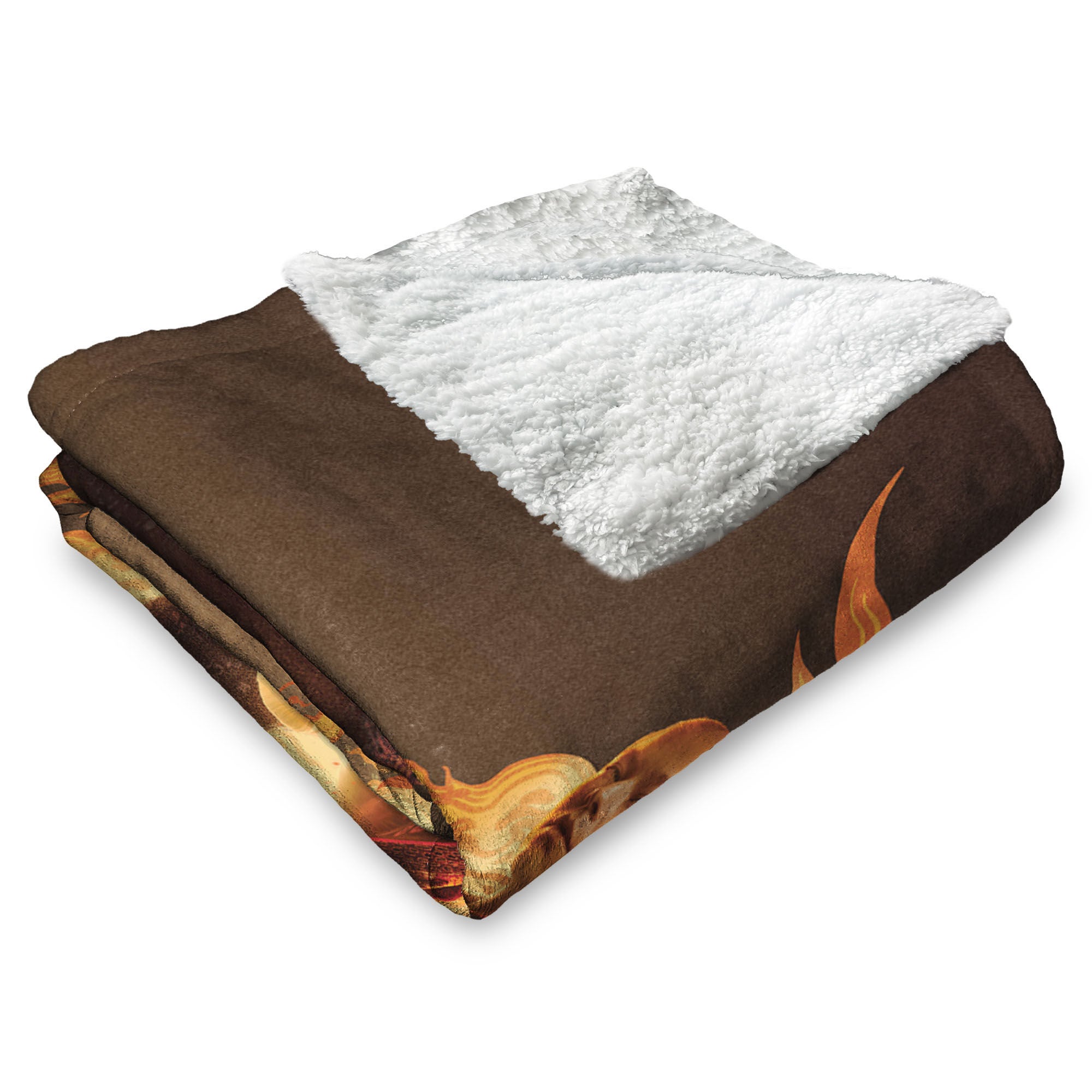Warner Bros. House of the Dragon Fire and Blood Reigns Silk Touch Sherpa Throw Blanket 50x60 Inches, HOUSE DRAGON, alternate image number 3